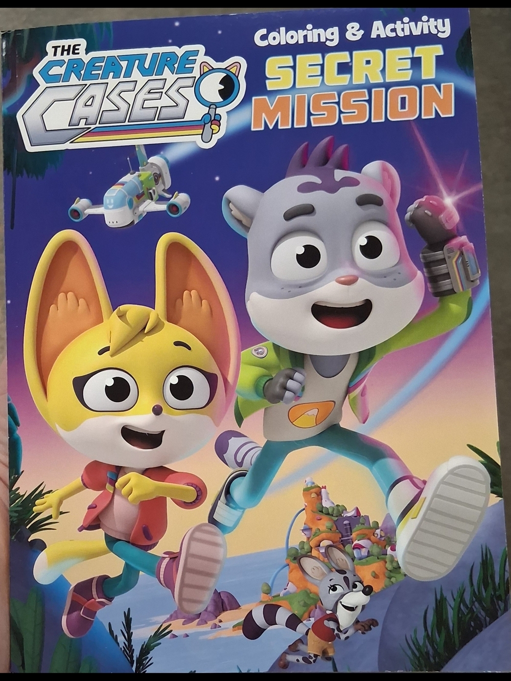 New The Creature Cases Secret Mission Coloring And Activity Book
